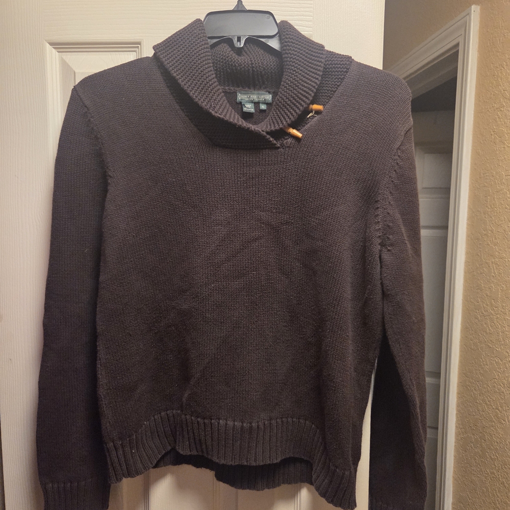 Ralph Lauren Faded Black Sweater